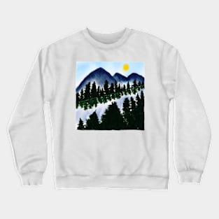 Forest Art Crewneck Sweatshirt